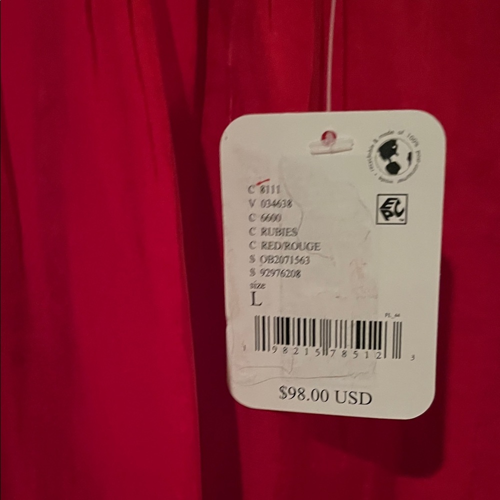 Free People Vibrant Red Blouse - Picture 4 of 4